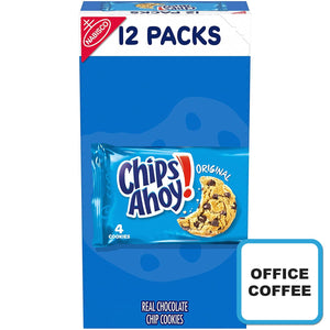 Chips Ahoy Chocolate Chip (4 in pack) 12 x 57gr (Office Coffee)