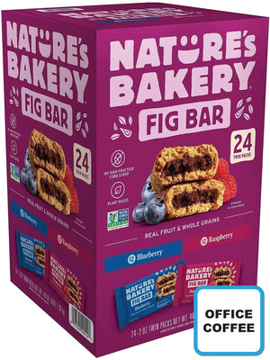 Nature's Bakery - Fig Bars  -  Raspberry 24 x 57gr (Office Coffee)