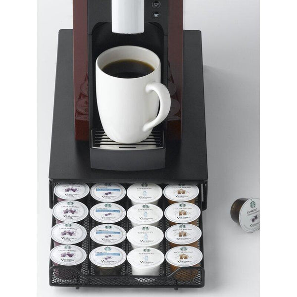 Nifty Home Products Giostrina Portacapsule Caffè Cromata - Dispenser A Gravità Per Dischi - 3