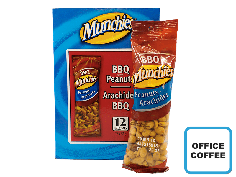 Munchies BBQ Peanuts 12 x 55grs