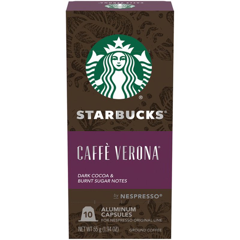 Starbucks Nespresso Pods Vertuo -  Verona