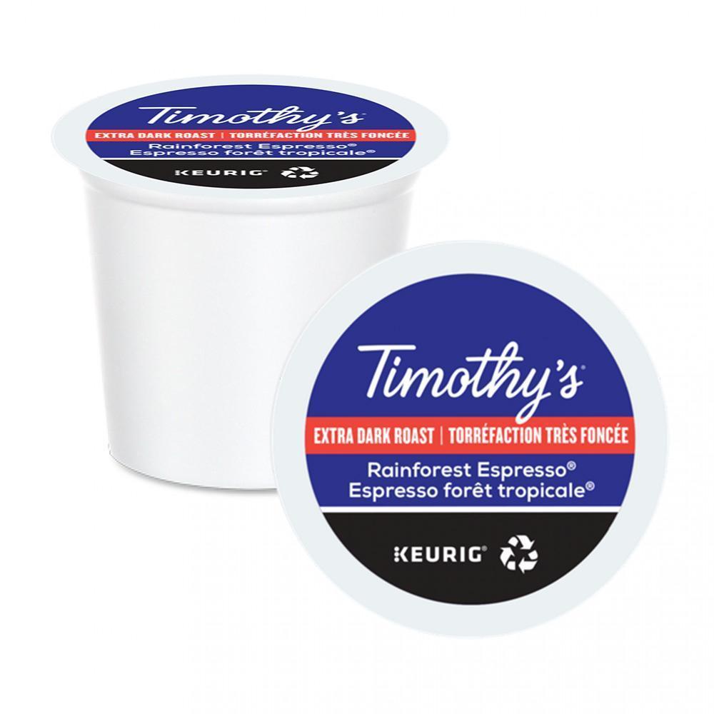 TIMOTHY'S K CUP Ext Bold Rainforest Espresso Bold 24 CT