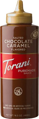 Torani Sauce - Sea Salt Chocolate Caramel 16.5 oz