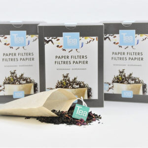 Tea Squared Paper Filters (100/Box)
