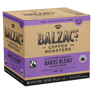 Balzac Bard's Blend K cups 18 CT