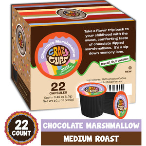 Crazy Cup Chocolate Marshmallows DECAF 22ct
