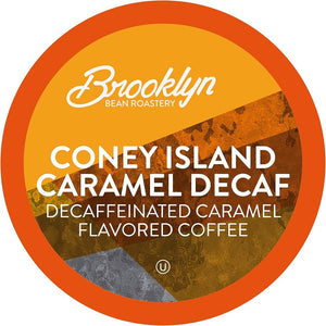 Brooklyn Bean Coney Island Caramel DECAF 40 CT