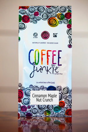 Coffee Junkie - Cinnamon Maple Nut Crunch Decaf 12 CT K cups
