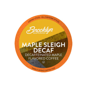 Brooklyn Bean Maple Sleigh DECAF  40 CT