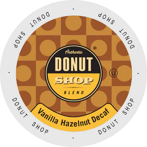 Authentic Donut Shop Vanilla Hazelnut Decaf 24 CT