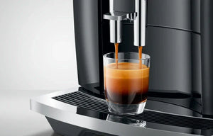 New JURA E8 Chrome Black White