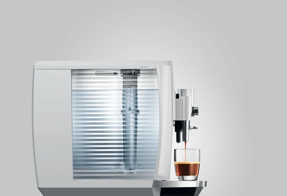 New JURA E8 Chrome Black White