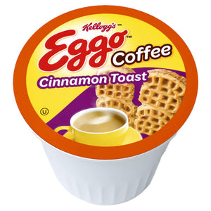 KELLOGG'S EGGO CINNAMON TOAST WAFFLE KCUP...12 CT