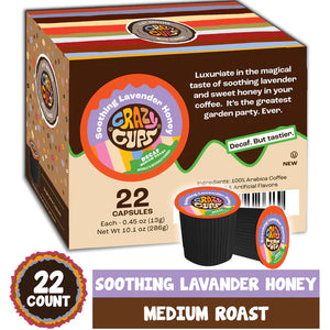 Crazy Cups Soothing Lavender Honey DECAF  22ct