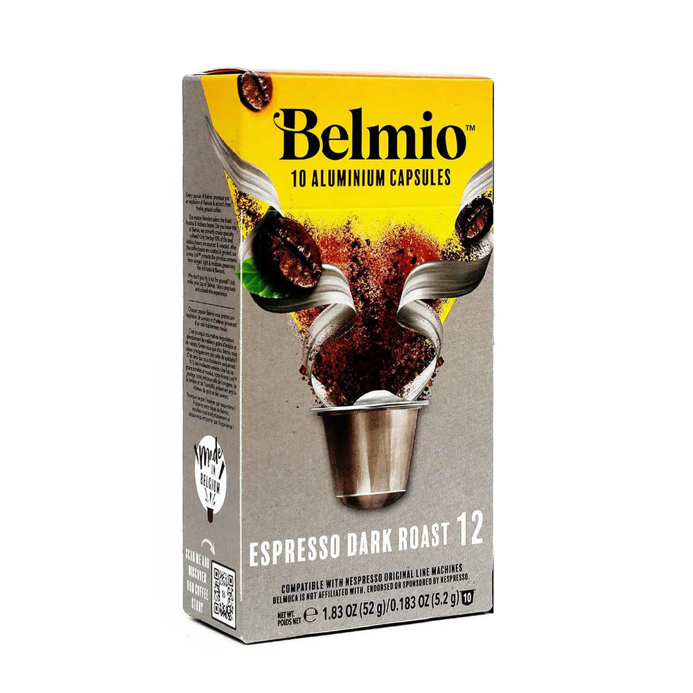 Belmio Espresso Dark Roast Nespresso® Compatible Capsules, 10 Pack  ALUMINUM