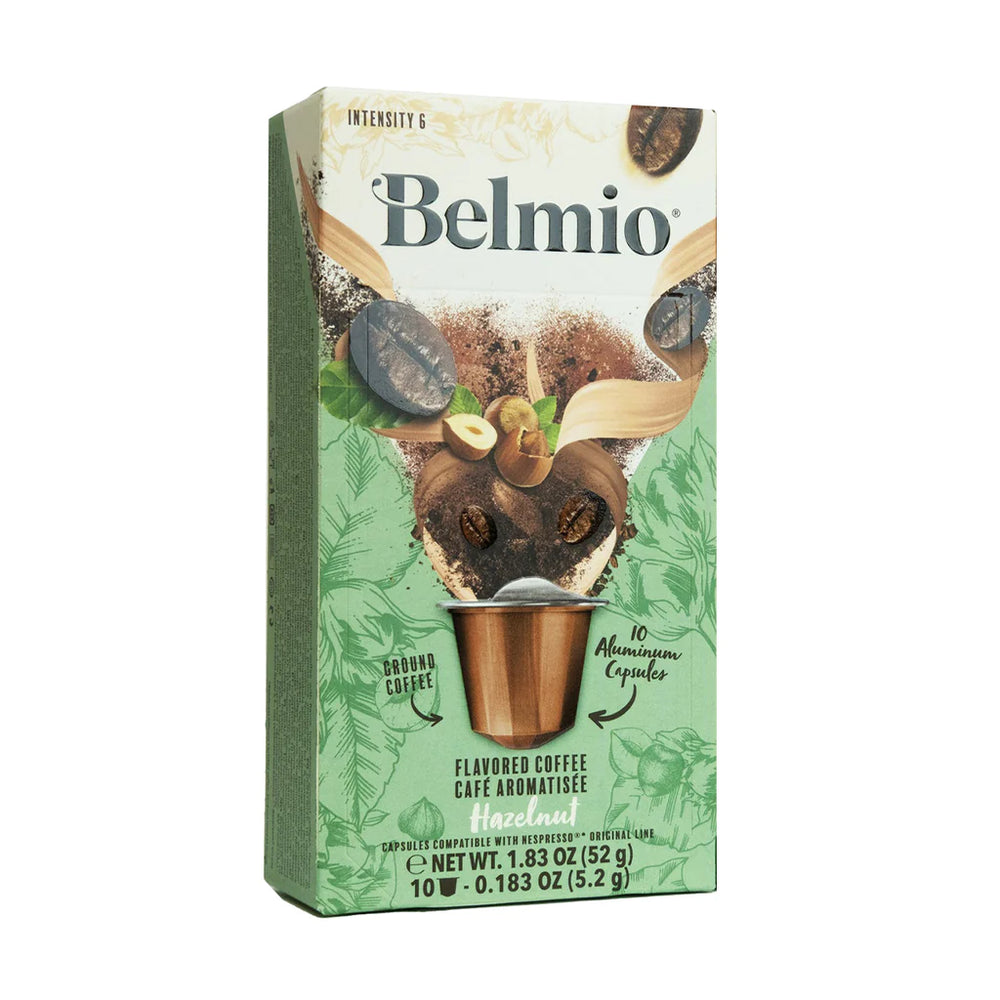 Belmio Hazelnut Nespresso® Compatible Capsules, 10 Pack  ALUMINUM