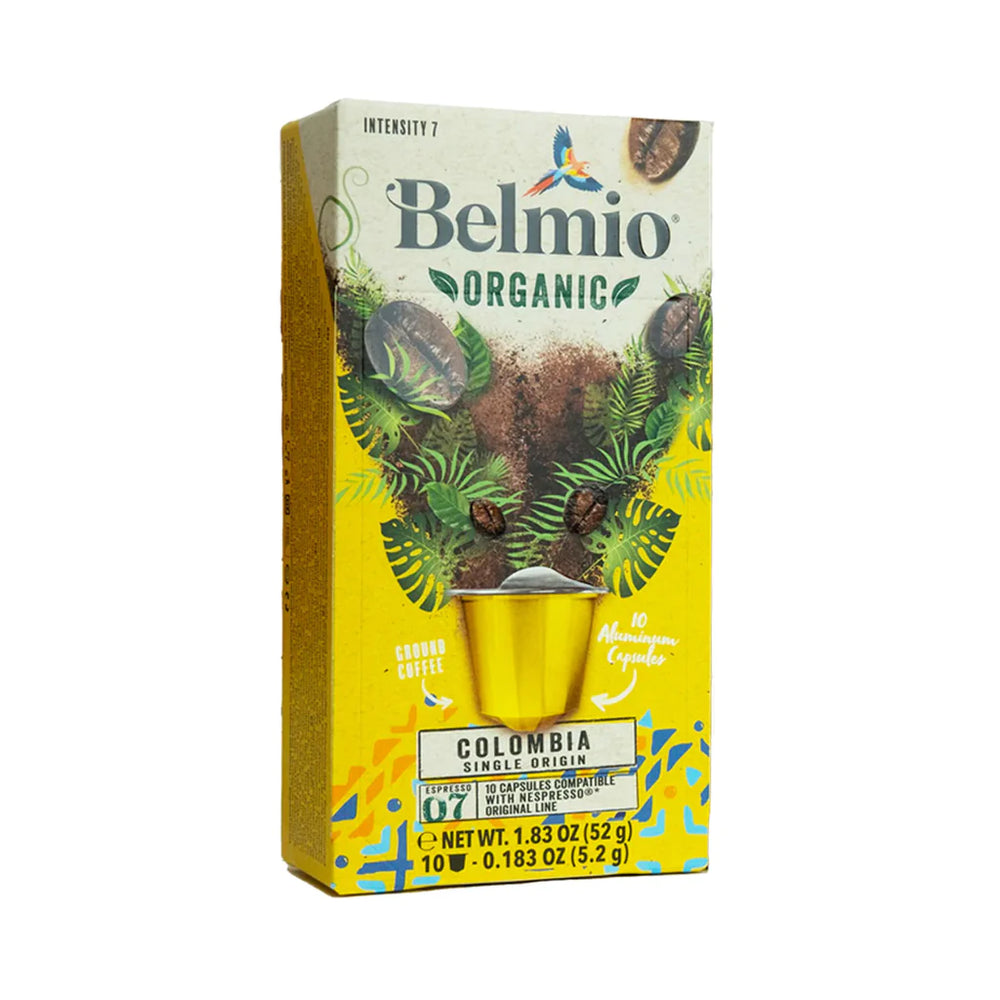 Belmio Organic Colombian Nespresso® Compatible Capsules, 10 Pack  ALUMINUM