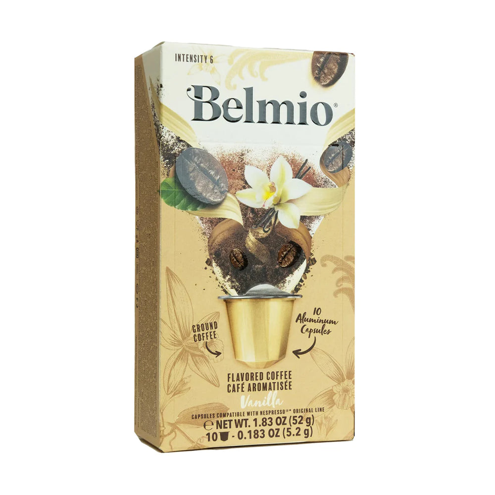 Belmio Vanilla Nespresso® Compatible Capsules, 10 Pack  ALUMINUM