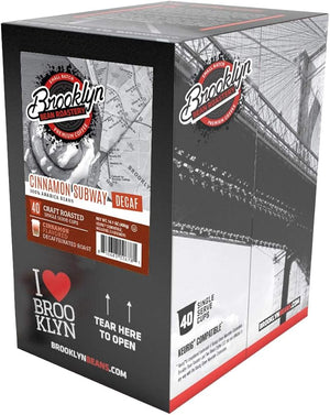 Brooklyn - Cinnamon Subway DECAF 40 CT
