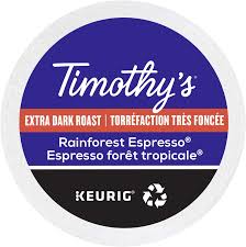 TIMOTHY'S K CUP Ext Bold Rainforest Espresso Bold 24 CT