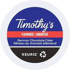 TIMOTHY'S K CUP German Choc Cake 24 CT