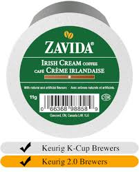 Zavida Z Cups Irish Cream 24 CT