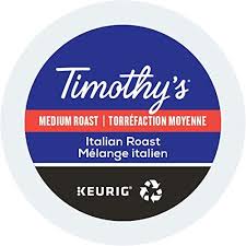 TIMOTHY'S K CUP Med Roast Italian Blend 24 CT