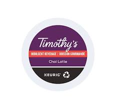 TIMOTHY'S  K CUP Chai Latte 24 CT