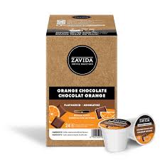 Zavida Z Cups Orange Chocolate 24 CT