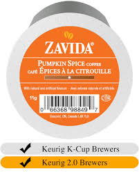 Zavida Z Cups Pumpkin Spice 24 CT