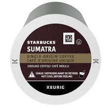 STARBUCKS K CUP Sumatra 24 CT