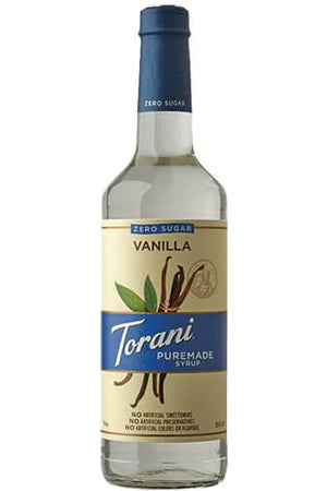 TORANI Puremade Zero Sugar Vanilla Syrup 750 ml