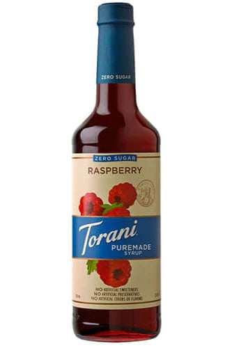 TORANI Puremade Zero Sugar Raspberry Syrup 750 ml