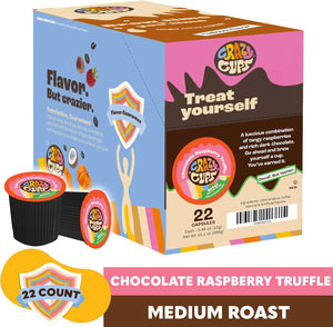 Crazy Cups Decaf Raspberry Chocolate Truffle 22 CT