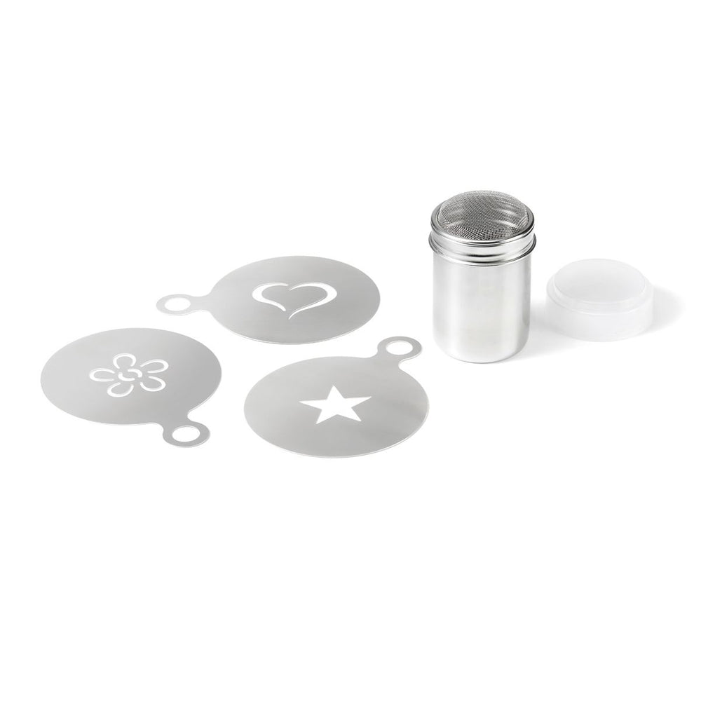 Gourmet - 4 Piece Stencil & Shaker Set