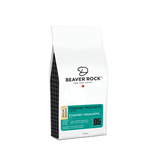 Beaver Rock Beans Ethiopian Yirgacheffe 12 oz