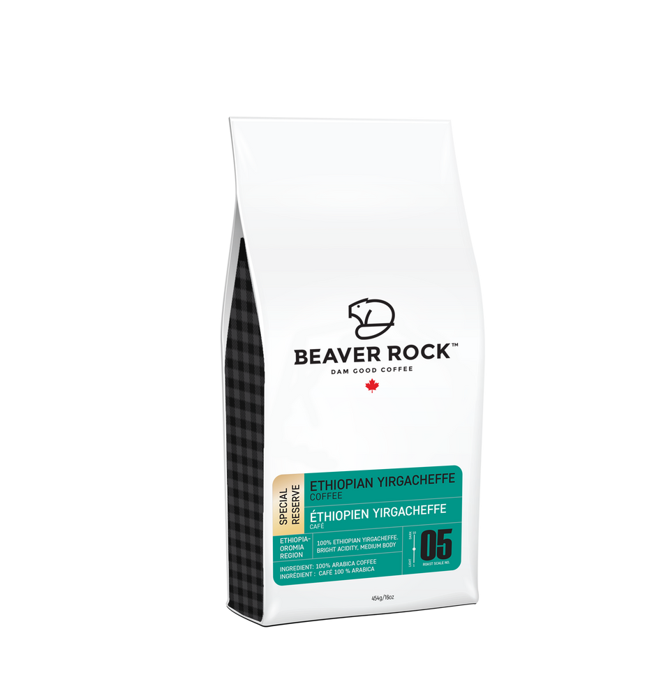 Beaver Rock Ethiopian Yirgacheffe Beans 8oz