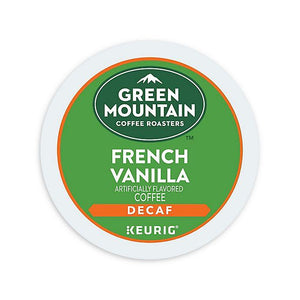 GMCR K CUP Flav Coffee French Vanilla Decaf 24 CT