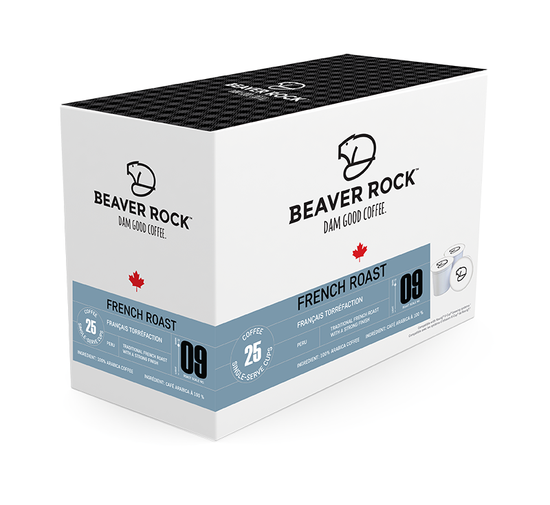 Beaver Rock French Roast 25 CT