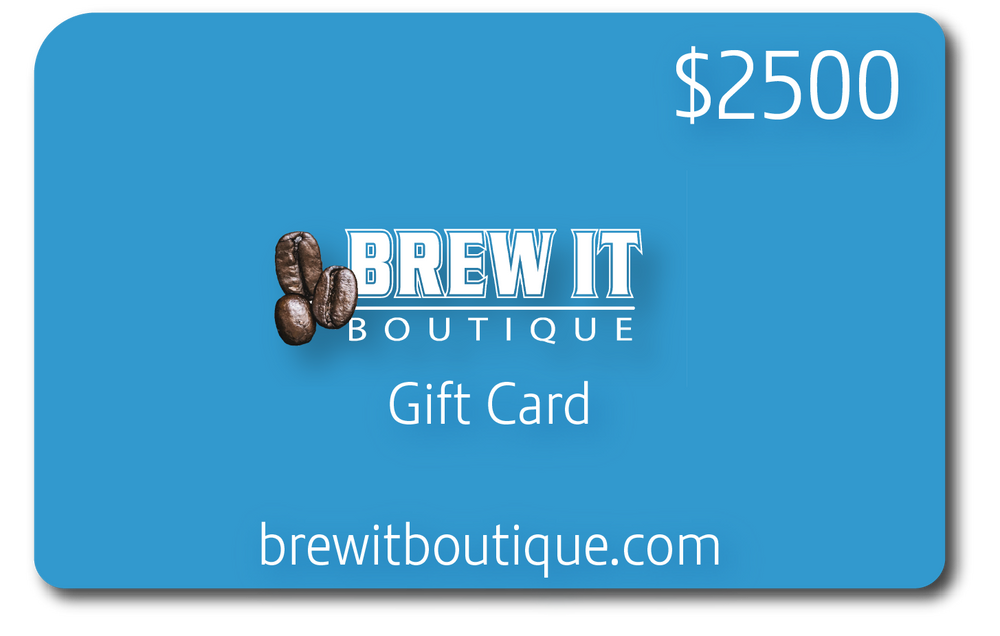 Brew It Boutique Gift Card - The Perfect Gift!