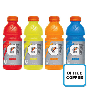 Gatorade - assorted mixes Soft Drink 24 x 591ml (Office Coffee)