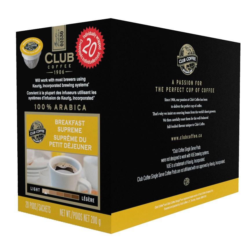 Club Coffee - Breakfast Supreme 20