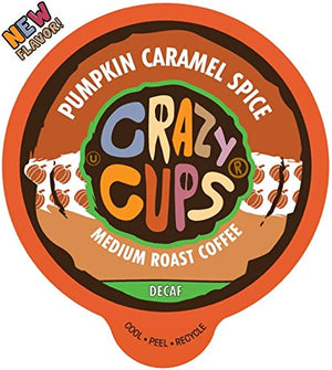 Crazy Cups - Caramel Pumpkin Decaf 22  k cups