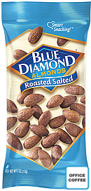 NUTS Blue Diamond Roasted Almonds 18 x 23grs (Office Coffee)
