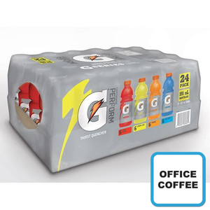 Gatorade - assorted mixes Soft Drink 24 x 591ml (Office Coffee)