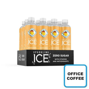 Sparkling Ice Orange Mango Carbonated Drinks 12 x 503ml (Office Coffee)