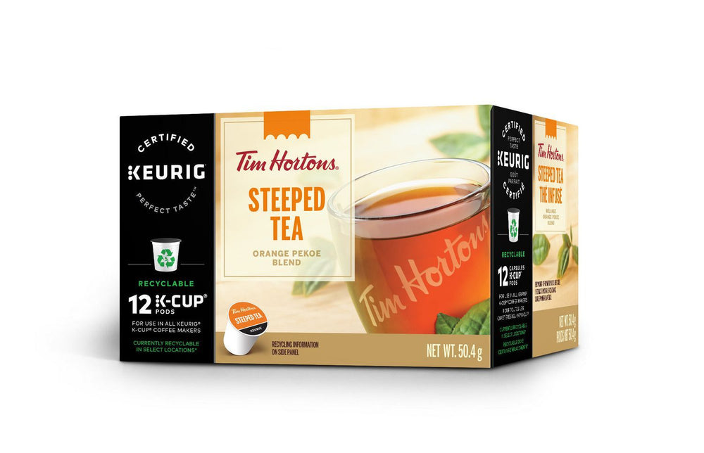 Tim Hortons K CUP Steeped Tea 12 CT