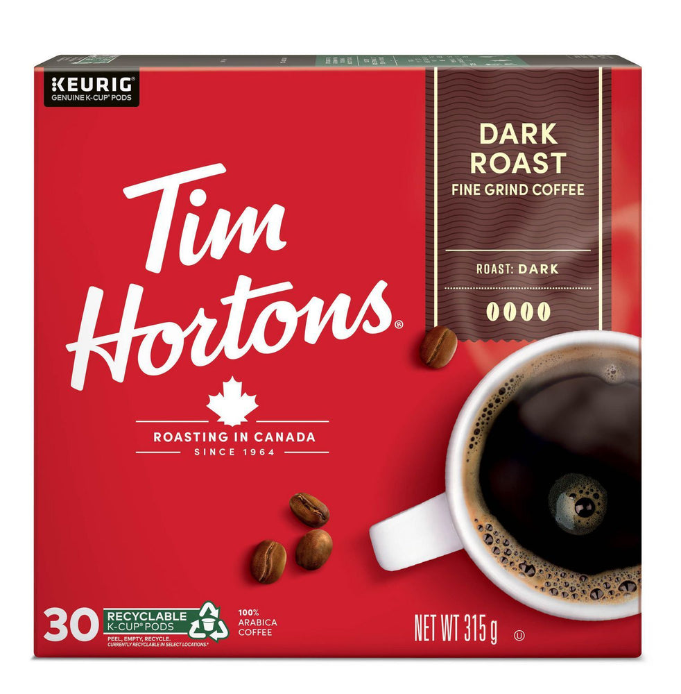 Tim Hortons K CUP Dark Roast 30 CT