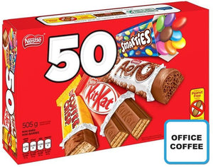 Nestle's Assorted Bars - Coffee Crisp/Kit Kat/Smarties/Aero (Office Coffee)