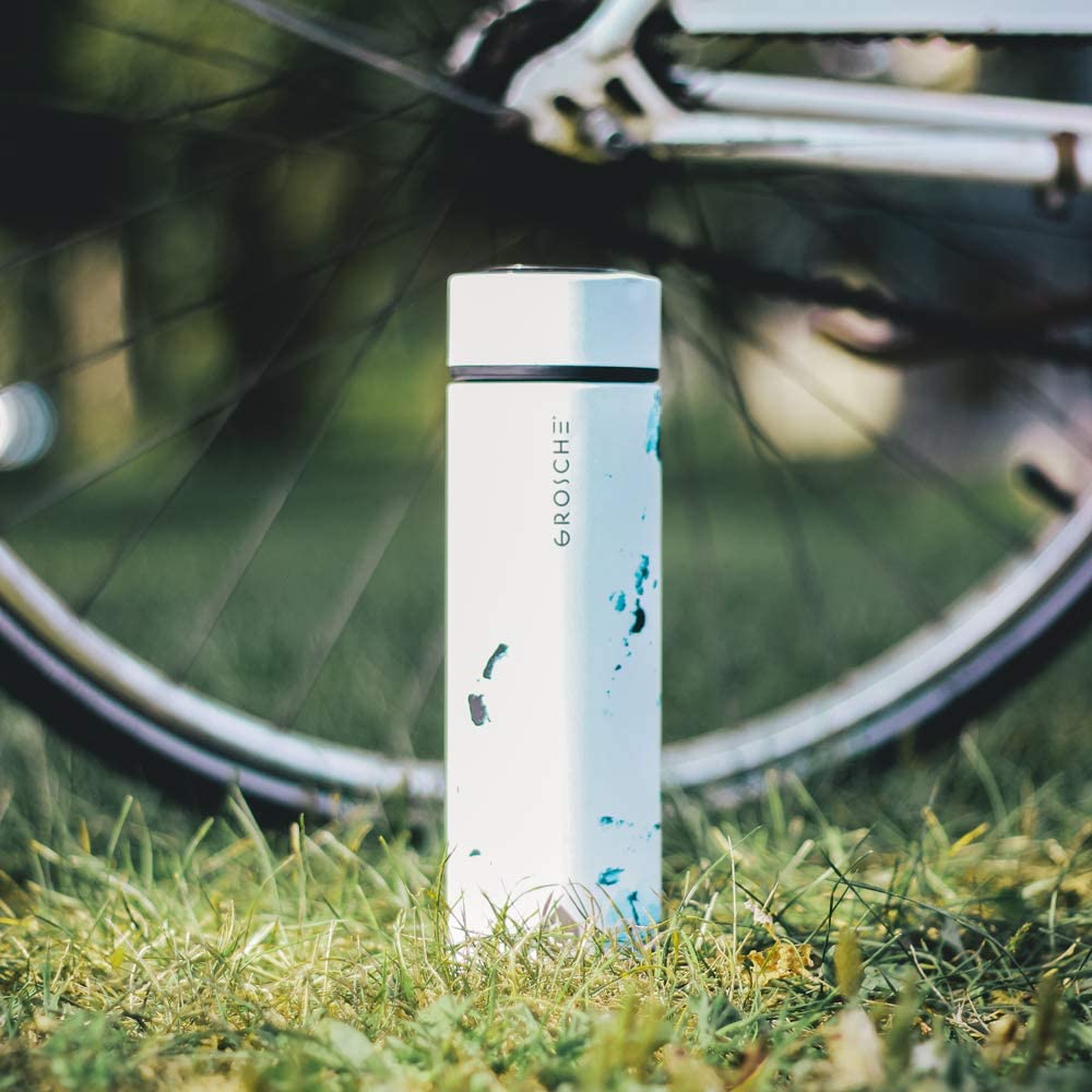 Grosche  -  Chicago Water Bottle White Marble